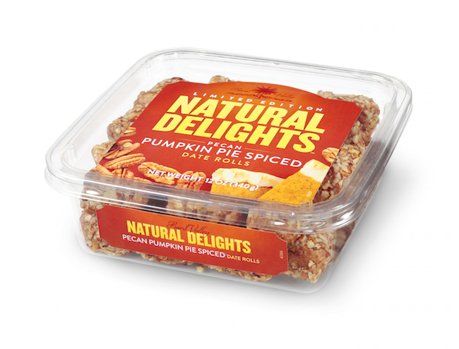 Natural delights medjool date rolls